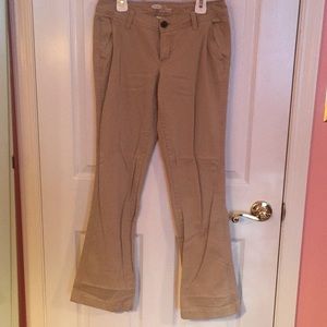 Old Navy boot cut khaki pants